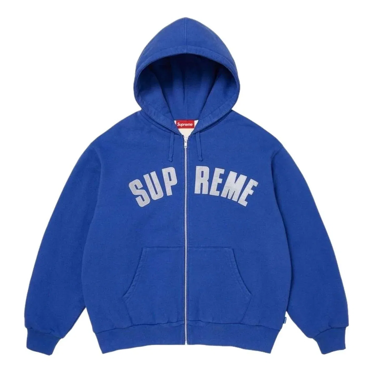 Мужское худи FW26 Arc Thermal Lined Zip Up Hooded Sweatshirt 'Royal' Supreme, Royal