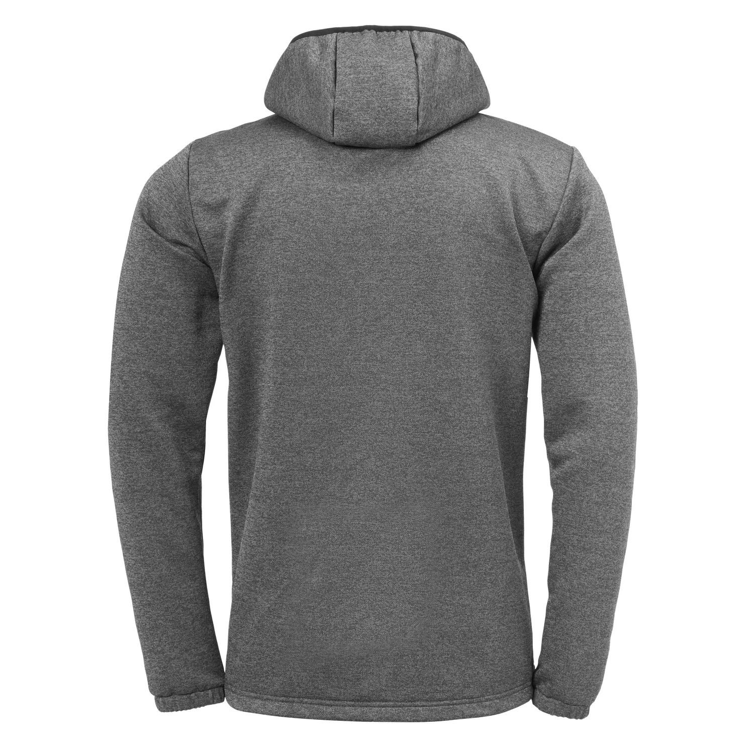Детская флисовая куртка с капюшоном Essential Fleece Uhlsport, Grau / Kohlengrau / Dunkelgrau — фото 2