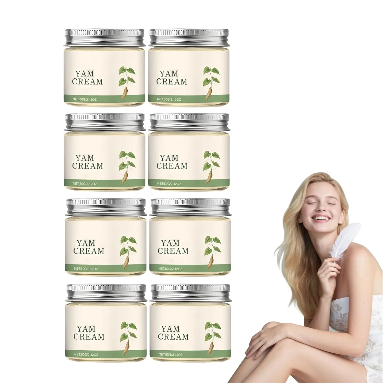 Крем для тела Bio-Yamscreme VKaoess, 8 шт, 60 г