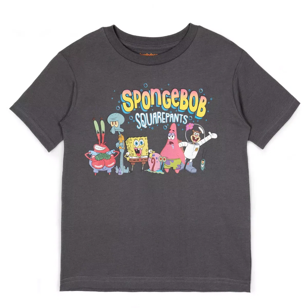 Детский комплект футболок с коротким рукавом с принтом SpongeBob SquarePants 3 Pack, SpongeBob SquarePants, Spongebob — фото 2