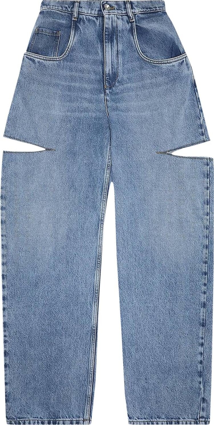 

Брюки Maison Margiela Pants 5 Pockets, синий