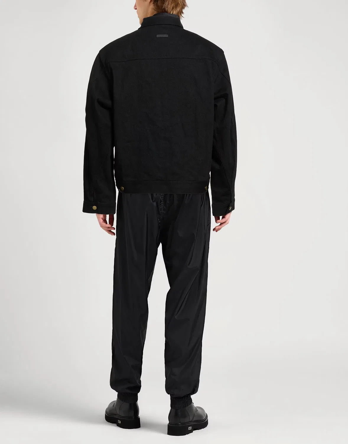 Мужская джинсовая куртка деним Fear Of God, черный — фото 3