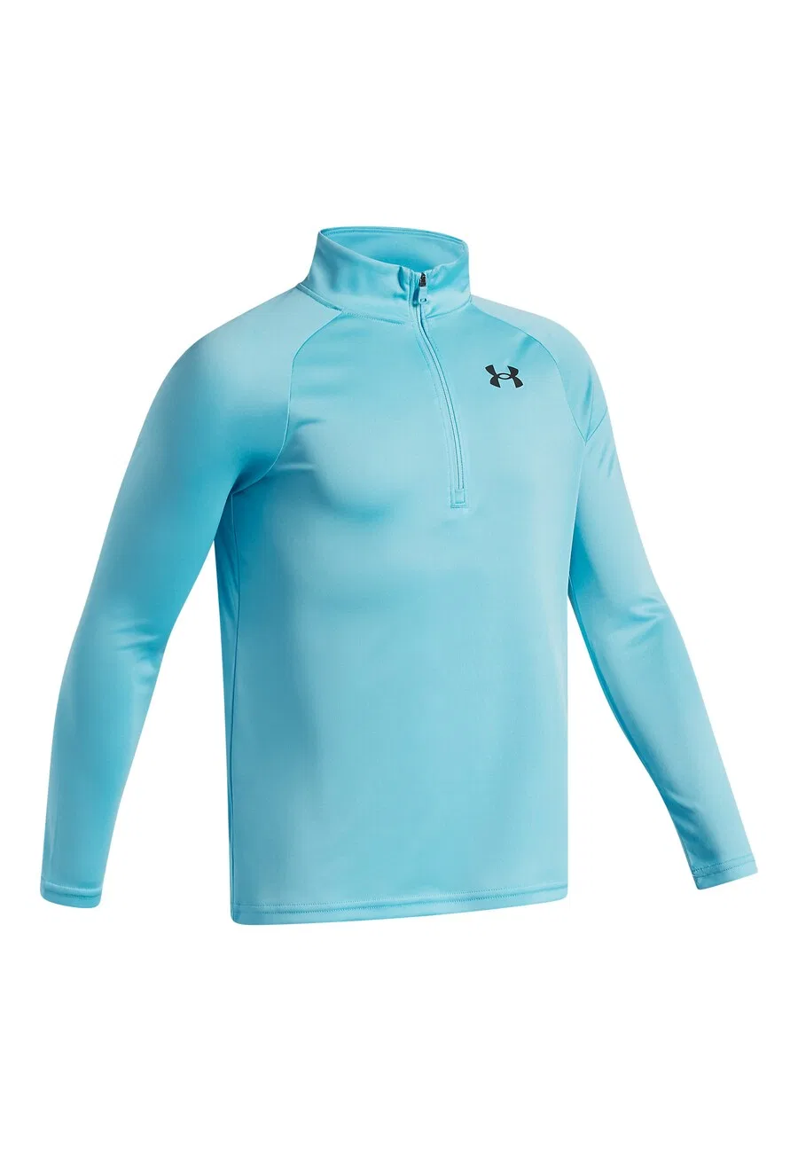 Спортивная футболка UNDER ARMOUR небесно-голубого цвета — фото 2