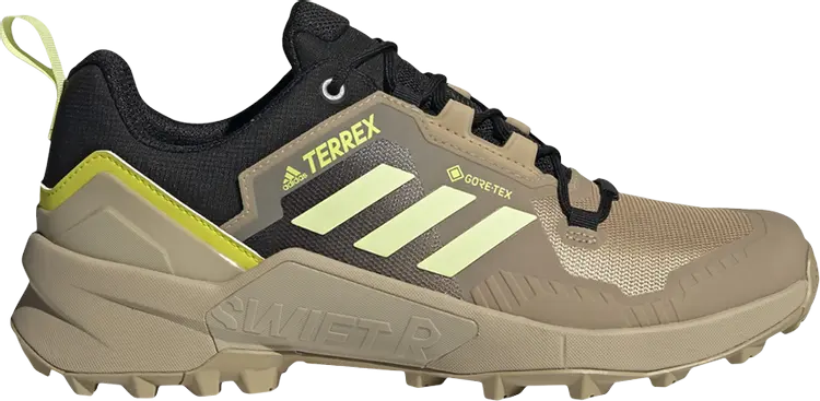 

Кроссовки Adidas Terrex Swift R3 GTX 'Beige Tone Pulse Yellow', коричневый