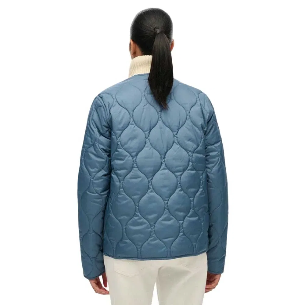 Куртка стеганая Quilted Lite Liner Superdry, синий — фото 2