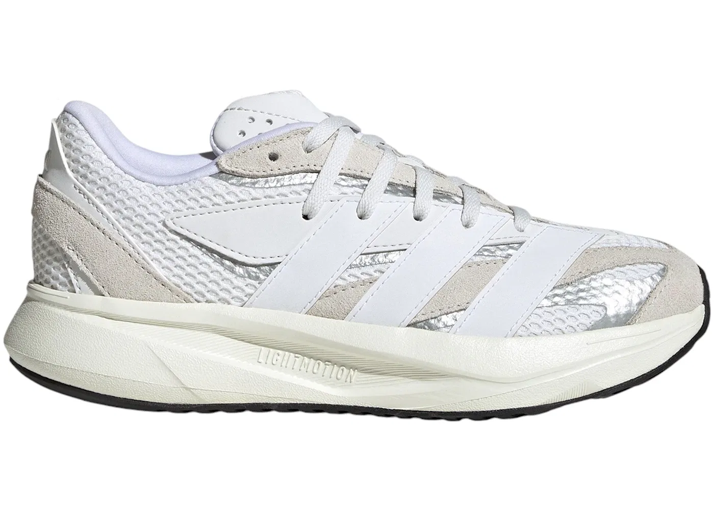Детские кроссовки Lifestyle Adidas Lightblaze, Crystal White Cloud White Silver Metallic