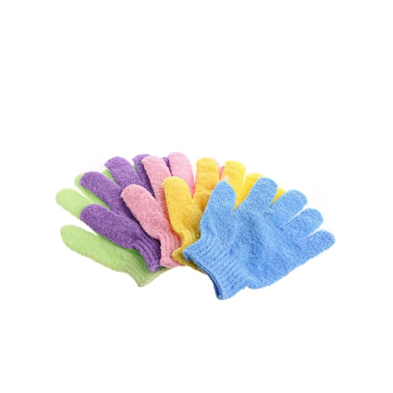 Эксфолиирующие перчатки, 4 пары, Veemoon, Nylon