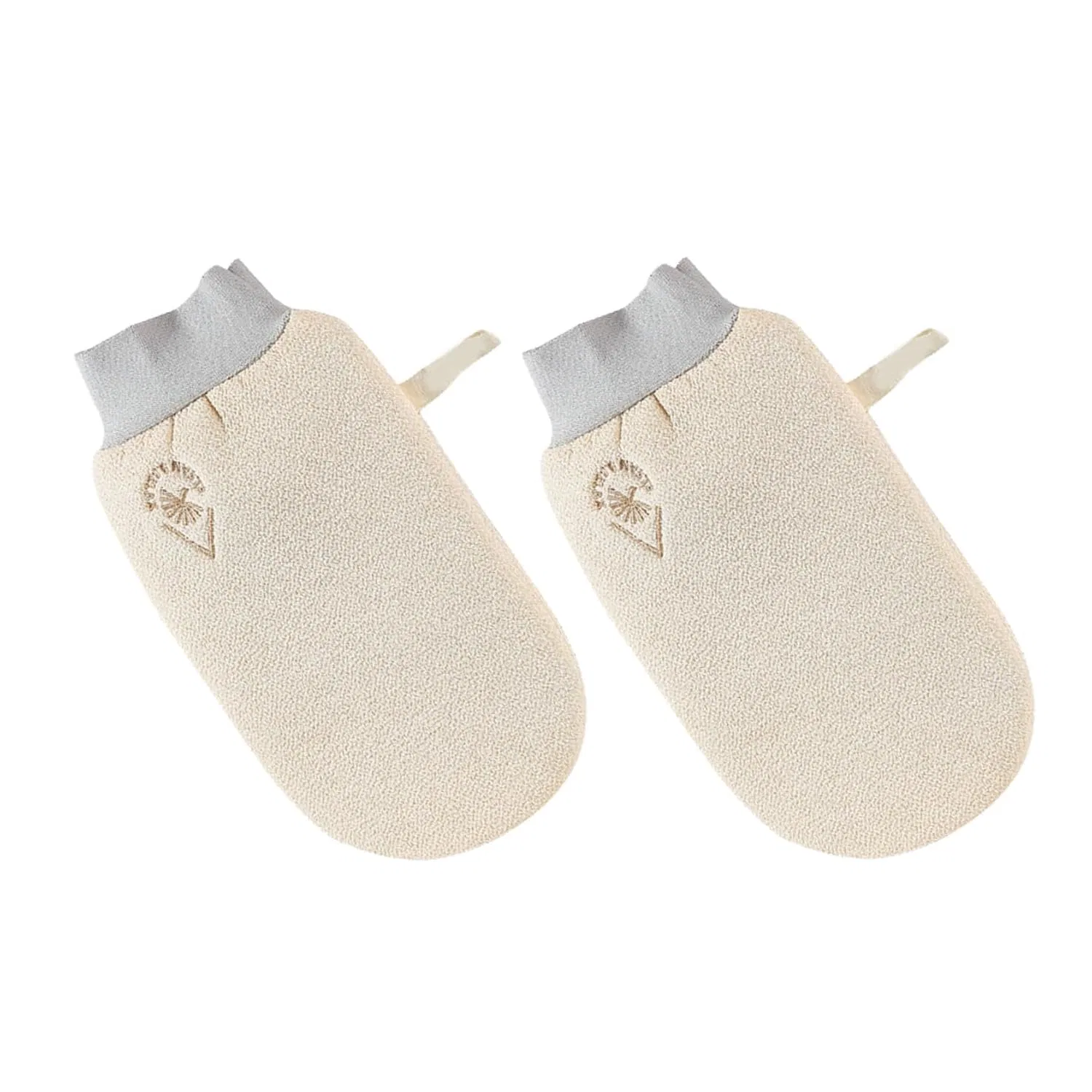 Эксфолиирующие перчатки для душа, BATHVEVE, 2 шт, 150 г