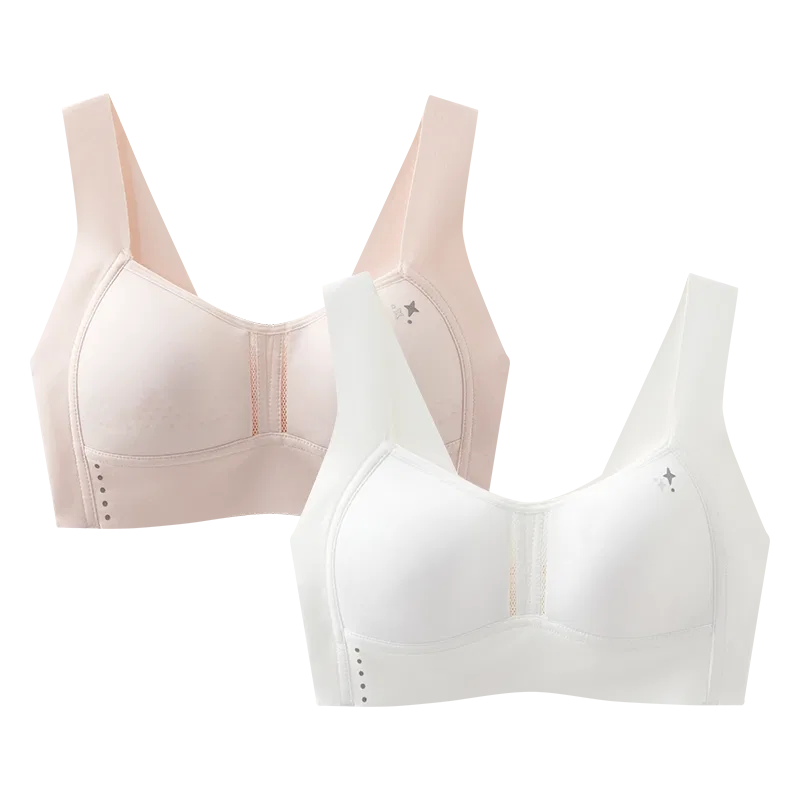 Детское белье для девочек дышащее мягкое Red bean, Цвет White Pink