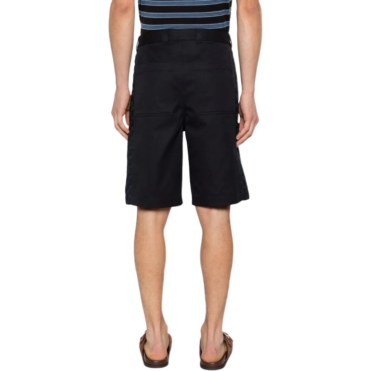 Шорты повседневные GUCCI Casual Shorts, мужские, синие — фото 4