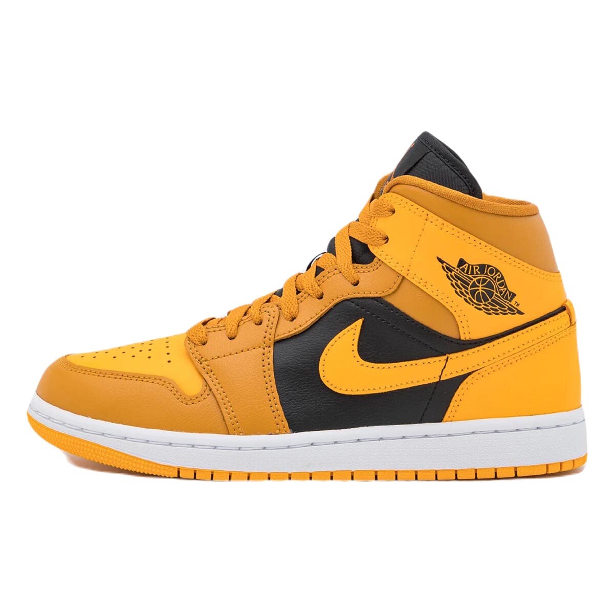 Кроссовки Nike Air Jordan Wmns Air 1 Mid, черный/темно-желтый