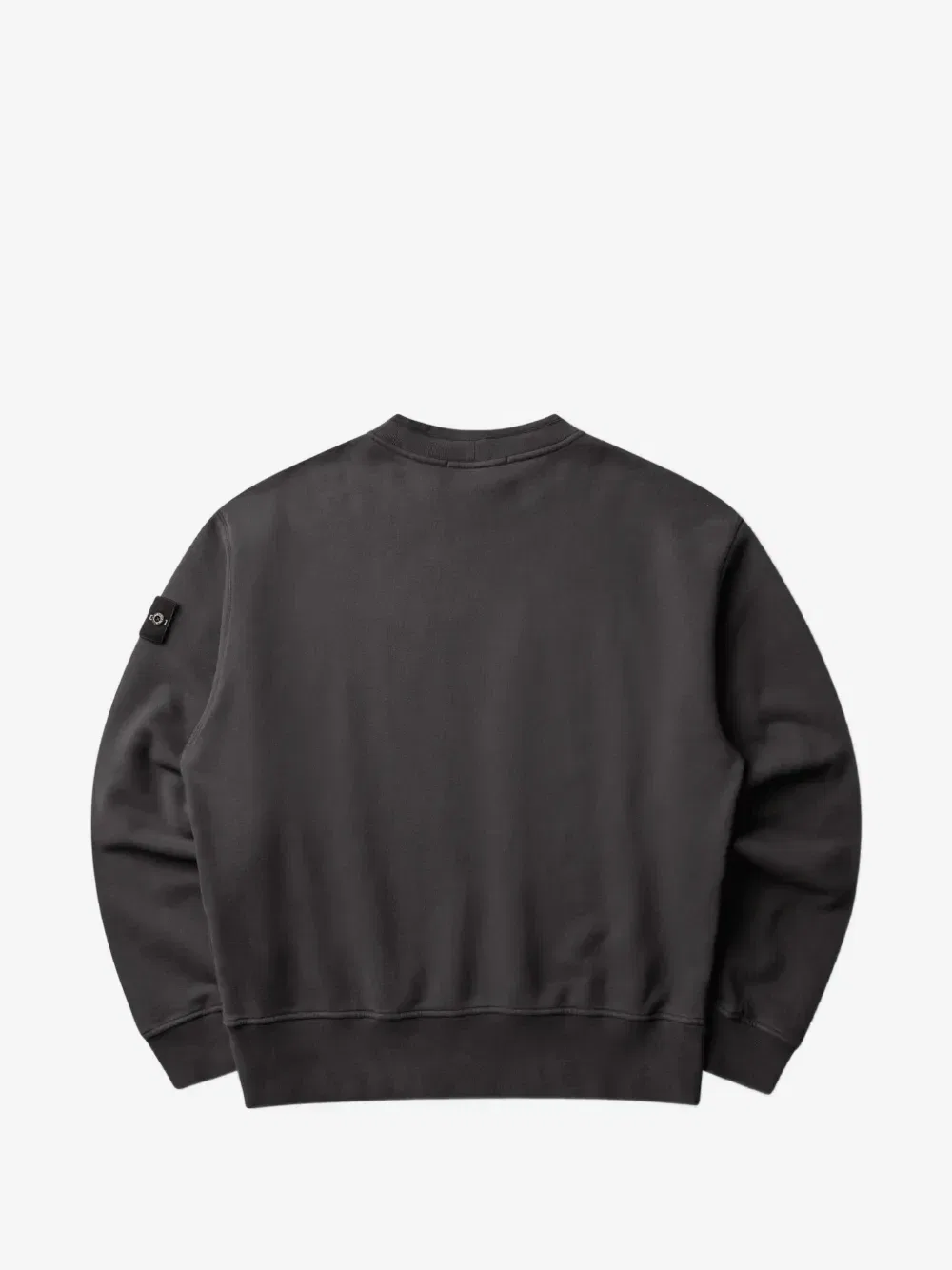 Свитшот из органического хлопка с начесом 6100022 Stone Island, серый — фото 2
