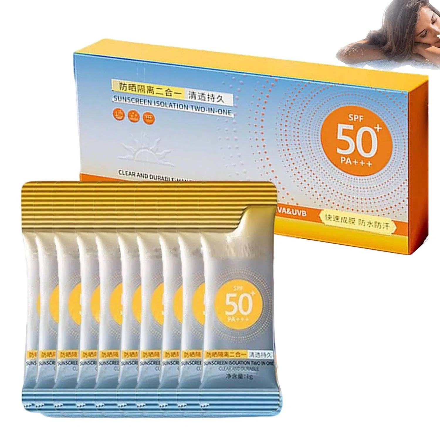 Солнцезащитный крем мини, SPF30, 50 г Generic