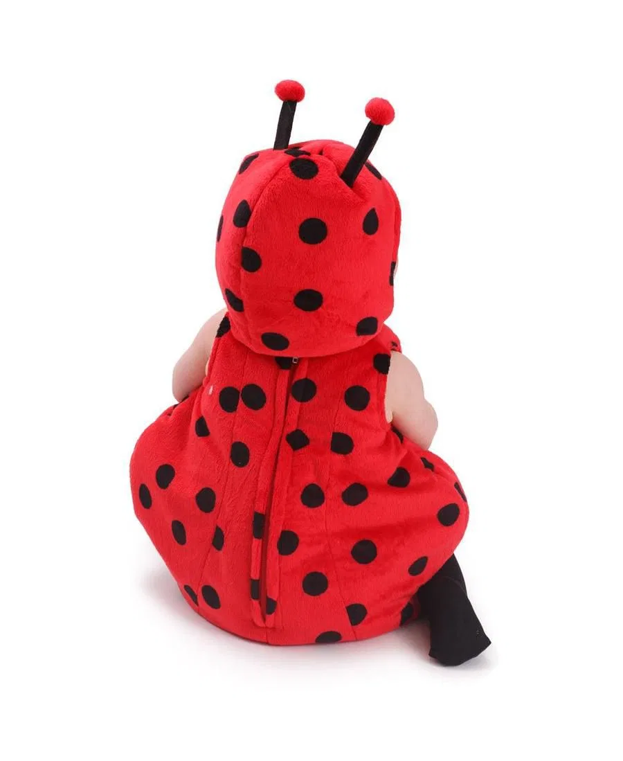 Детский костюм божьей коровки с капюшоном и усиками Dress Up America, Red Black — фото 2