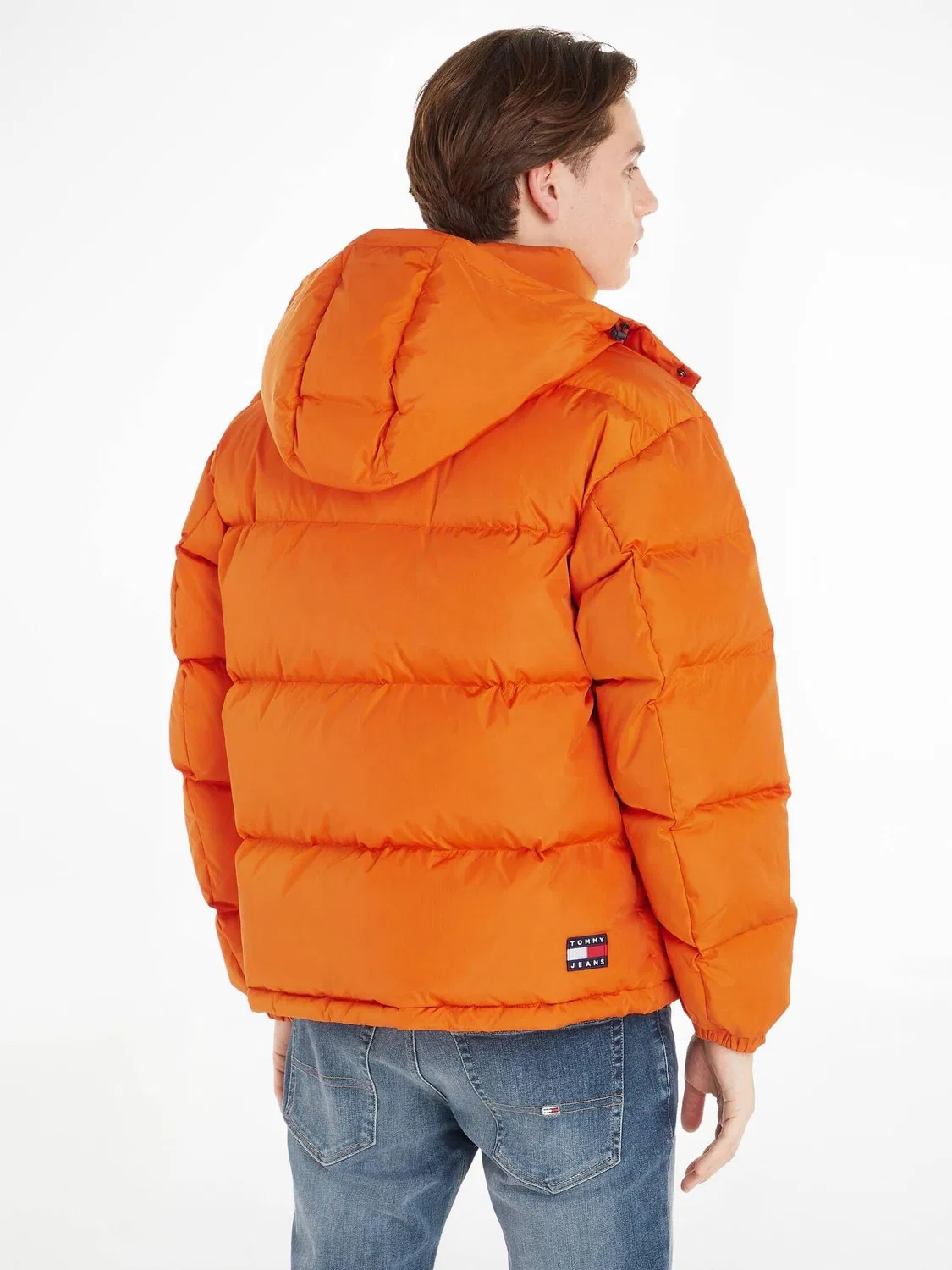Мужская куртка стеганая Alaska Tommy Hilfiger, Orange — фото 4