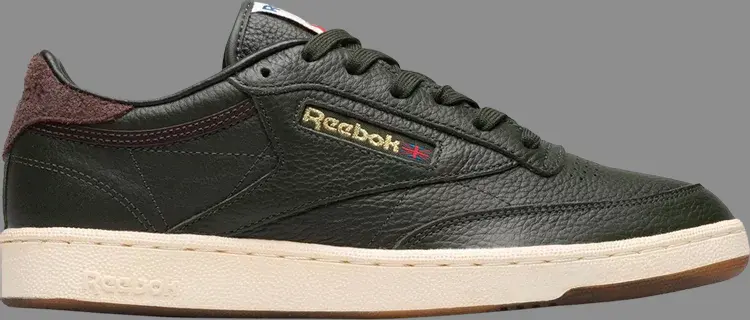 

Кроссовки bodega x club c 85 'range green' Reebok, зеленый, Зеленый;серый, Кроссовки bodega x club c 85 'range green' Reebok, зеленый