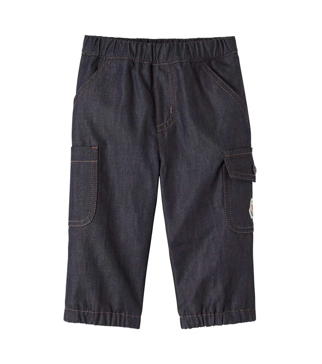 Детские джинсы-карго Moncler Enfant, синий