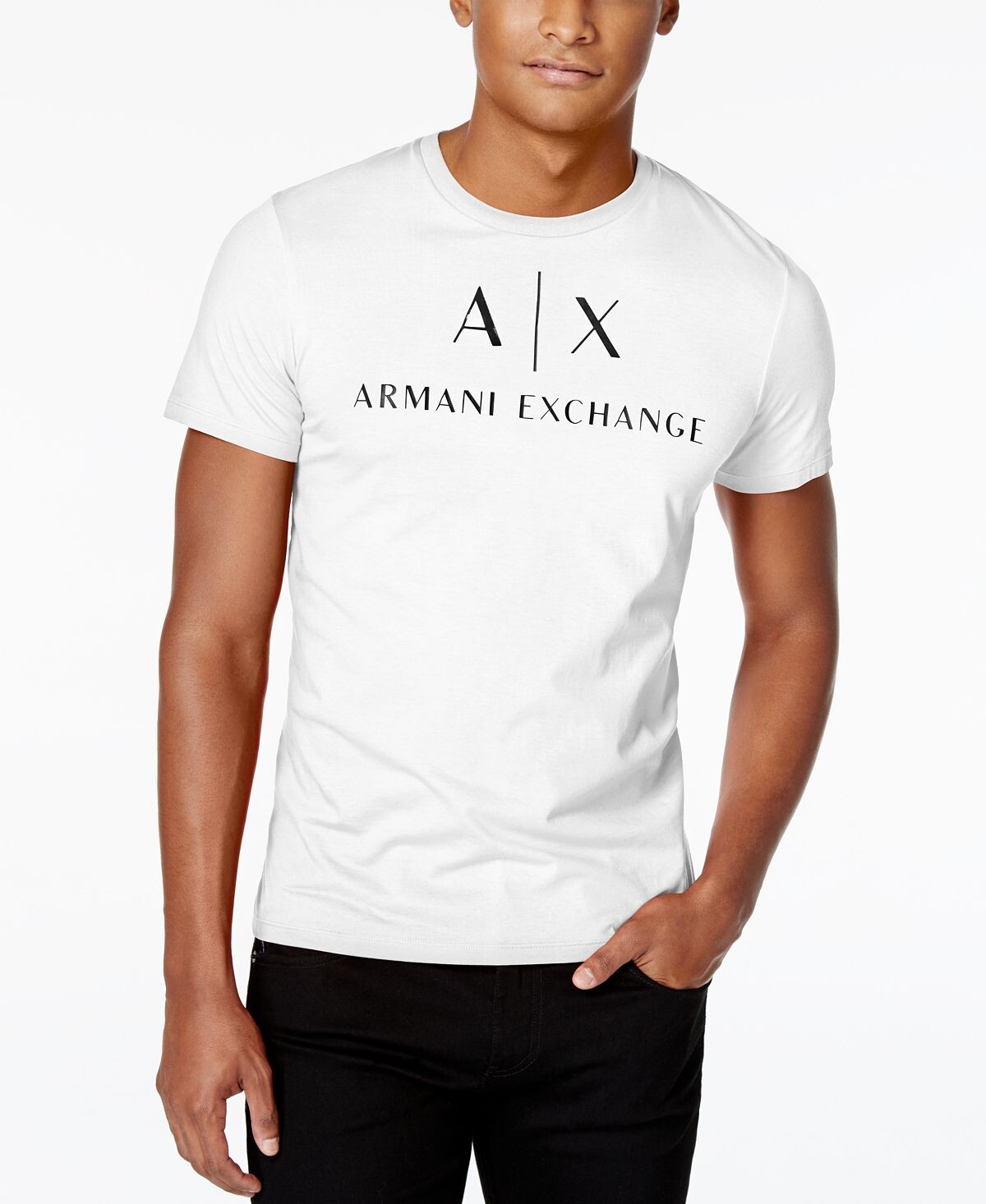 

Мужская футболка с графическим принтом и логотипом A|X Armani Exchange, мульти, Коричневый, Мужская футболка с графическим принтом и логотипом A|X Armani Exchange, мульти