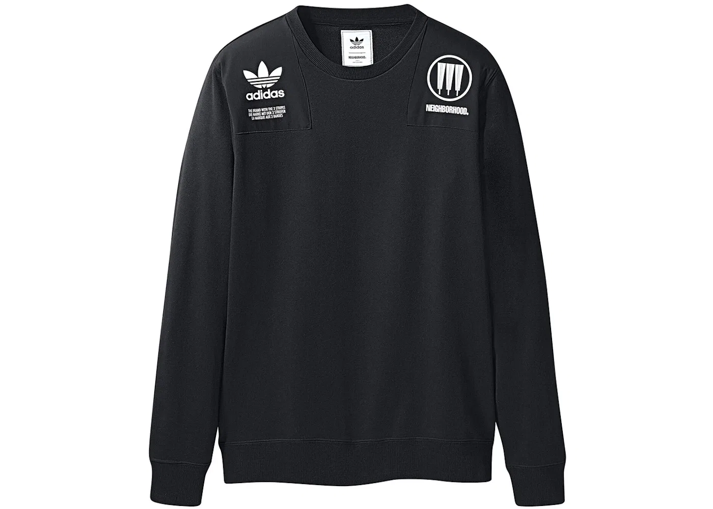 Мужской свитшот с длинным рукавом Adidas Sweatshirt, Black