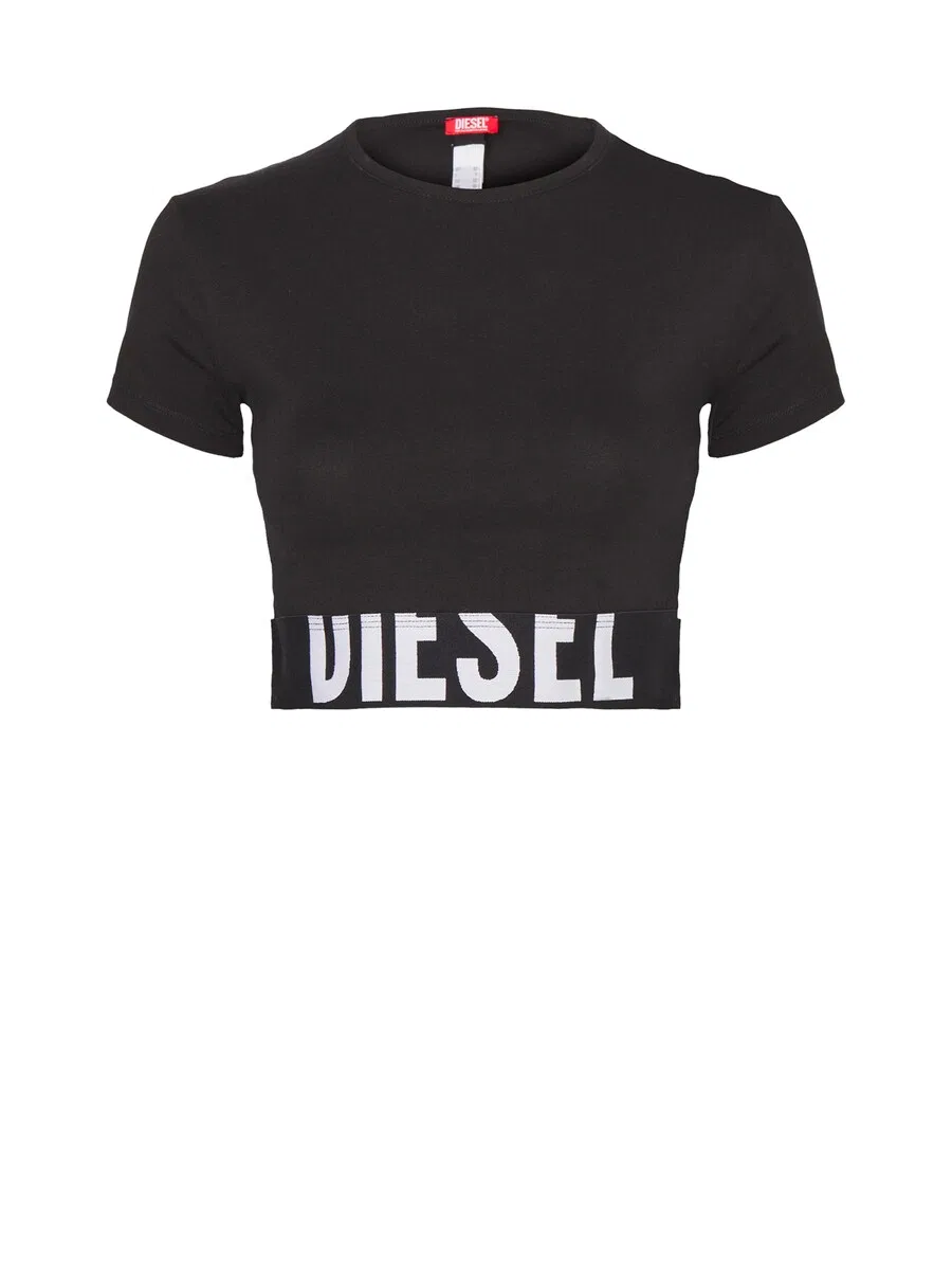 Футболка DIESEL черного цвета