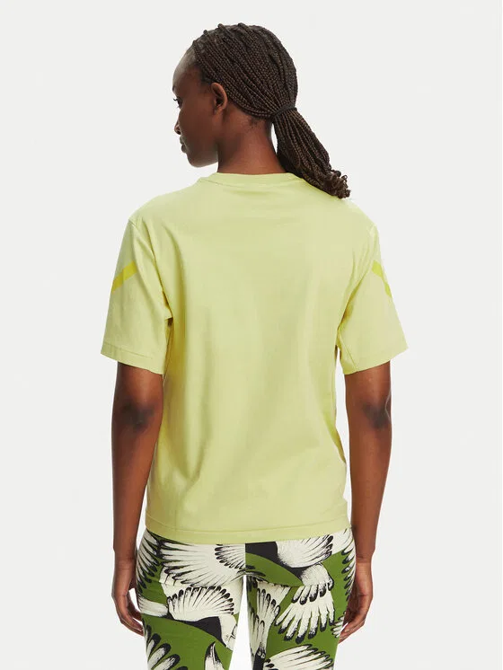 Футболка regular fit Adidas, желтый — фото 3