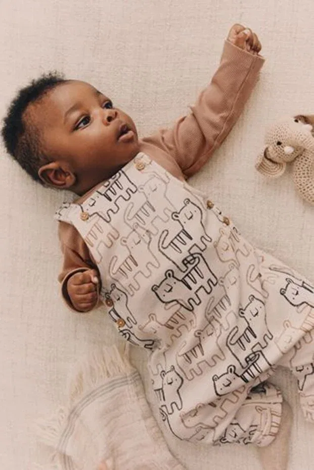 Детский комбинезон с принтом Tiger Pattern Next Baby, Multicolor