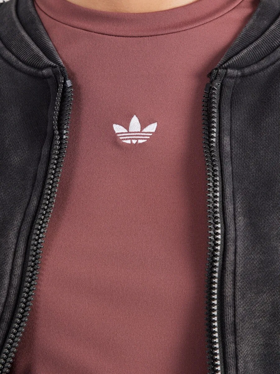 Футболка ADIDAS ORIGINALS 'ESSENTIALS', золотисто-каштановый — фото 3