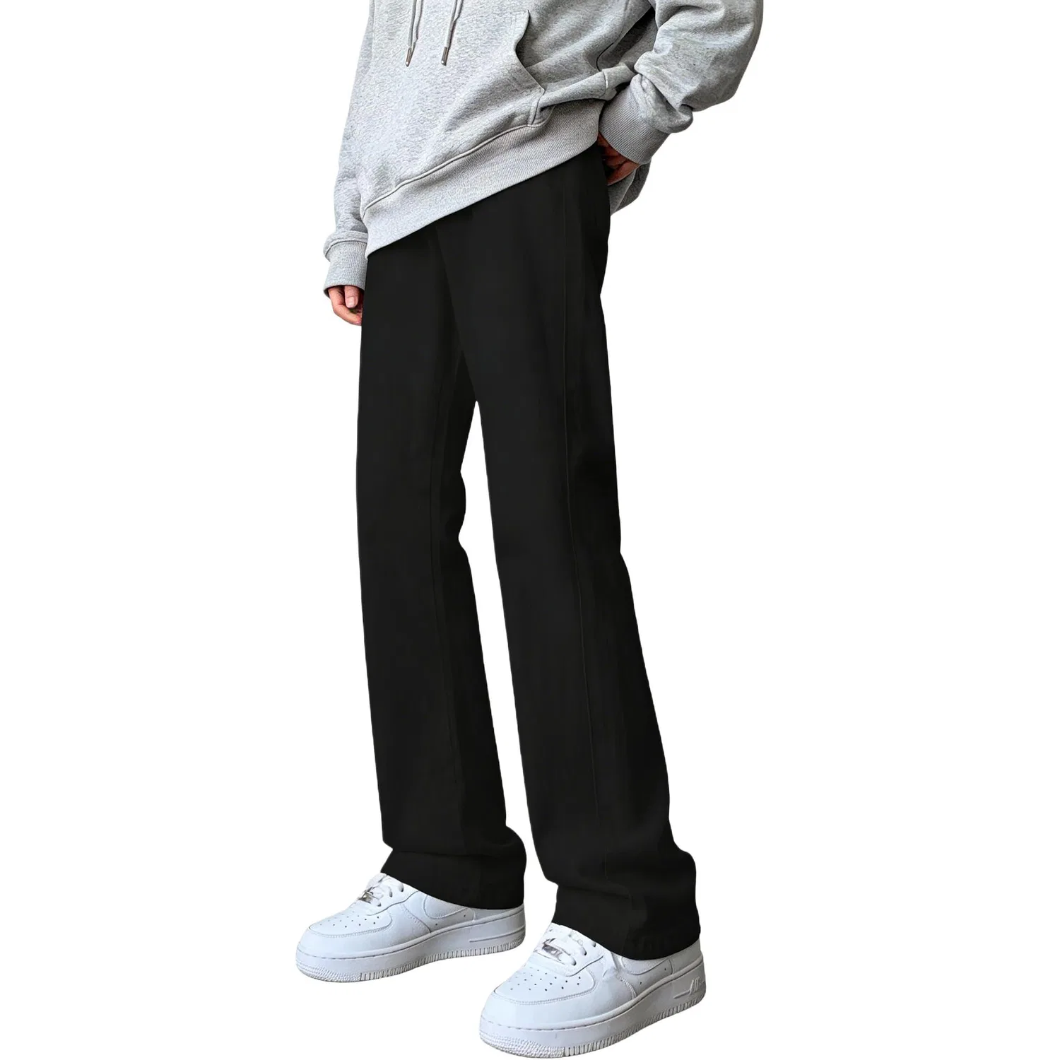 Детские джинсы прямого кроя с начесом Jeans Unisex Thickened And Fleece Lined Straight Fit Pants MUSCLETECH — фото 4