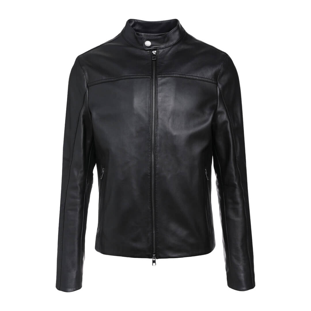 

Кожаная куртка Michael Kors Logo Quilted Light, черный