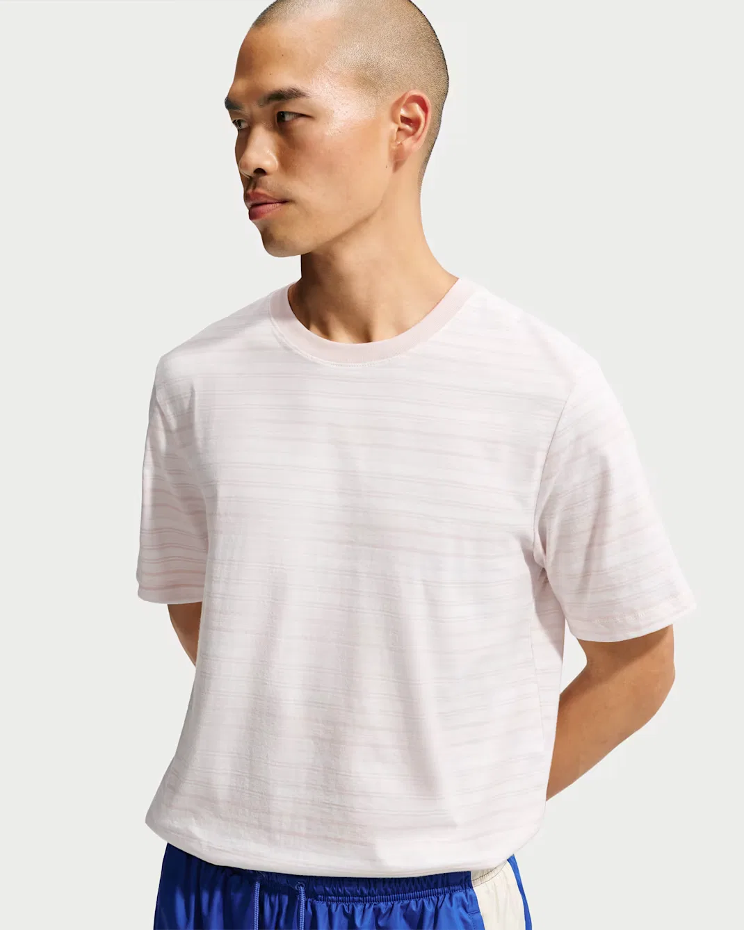Мужская полосатая футболка Nike Sportswear, Phantom