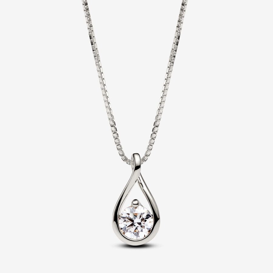 

Колье Pandora Infinite Lab-grown Diamonds 1.00 carat, белое золото