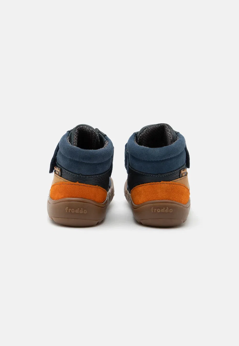 Barefoot tex go - высокие кроссовки Froddo, Blue/Denim — фото 3
