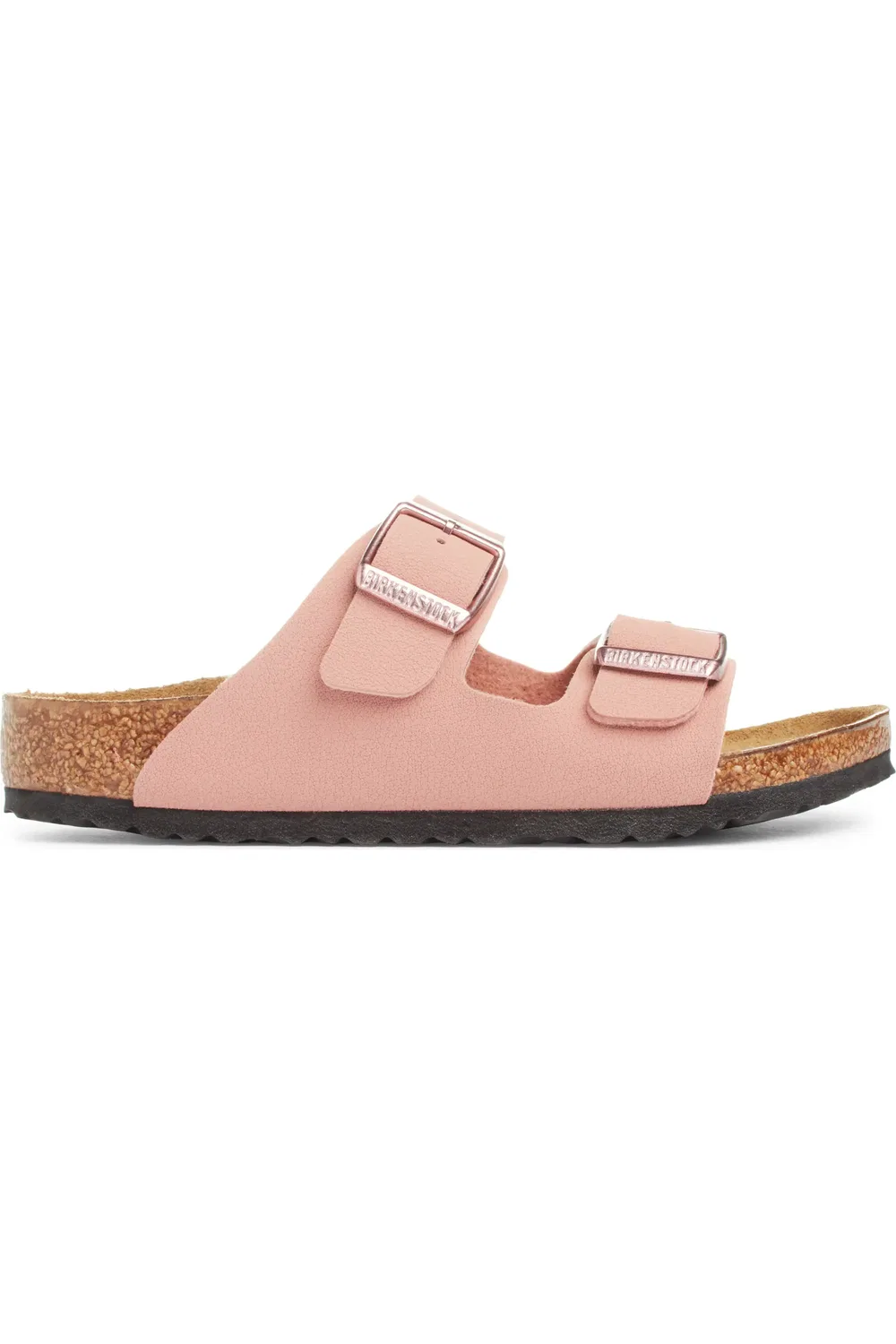 Детские сандалии слайды на подошве Arizona Birkenstock, розовый — фото 3