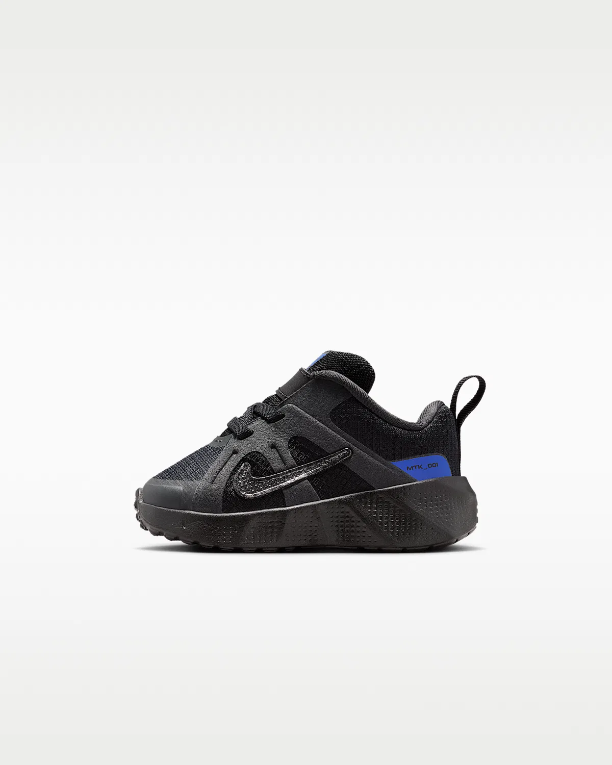 Кроссовки Nike Metro Tek для малышей, Black/Off Noir/Racer Blue/Metallic Black