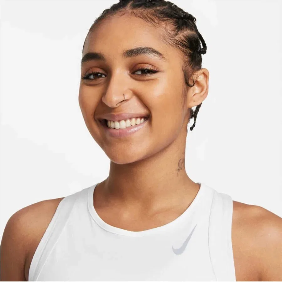 Футболка Nike Dri-FIT Singlet, Белый — фото 3