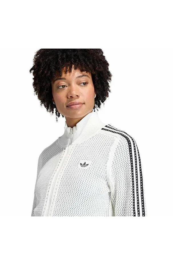 Женский жакет с принтом Adidas, White — фото 4