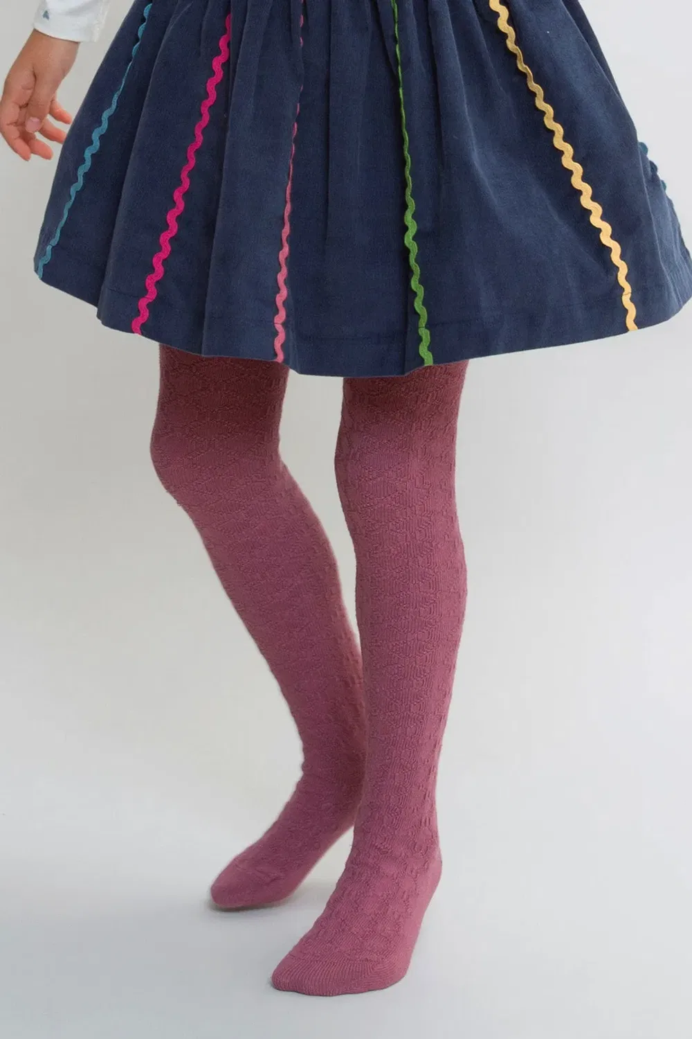 Колготки Cable Tights Kite, Pink — фото 2