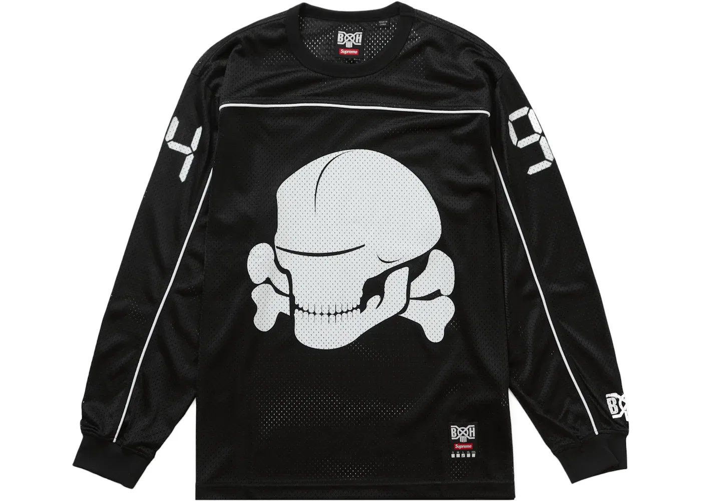 Мужская джерси с сетчатыми вставками Bounty Hunter Mesh Moto Jersey Supreme, Black