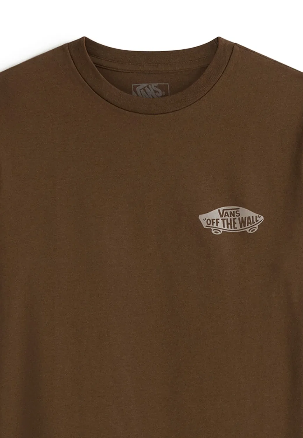 Двойное стандартное наполнение. - футболка с принтом Vans, Medium Brown — фото 3