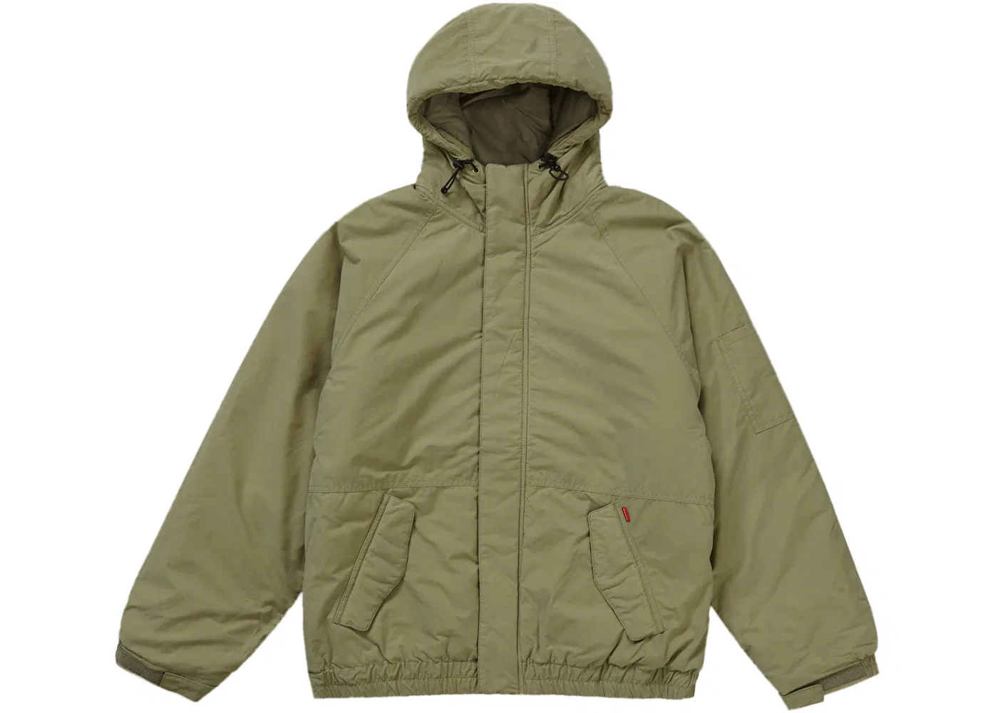 Мужская куртка с капюшоном Supreme Needlepoint, Olive