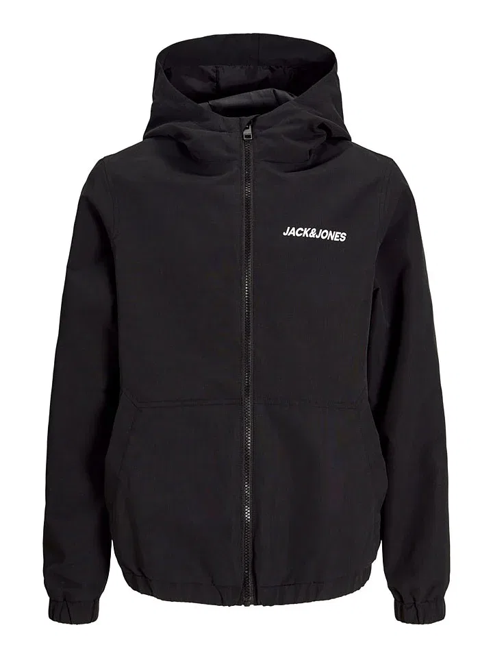 Рубашка черный Jack & Jones Junior, черный