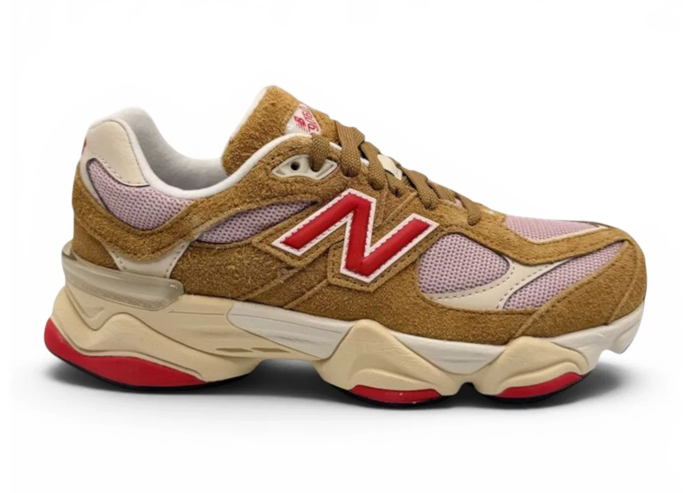 Детские кроссовки Lifestyle New Balance 9060, Great Plains/Twilight Haze/True Red