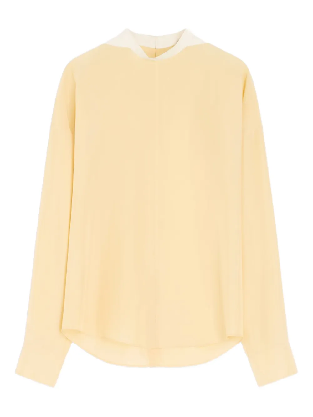 

Блузка с длинными рукавами на пуговицах Lemaire, желтый