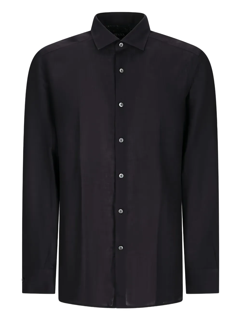 

Рубашка с длинными рукавами Zegna, черный