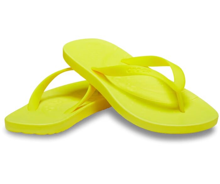 Сланцы Crocs Crocs Flip Unisex, желтый — фото 2