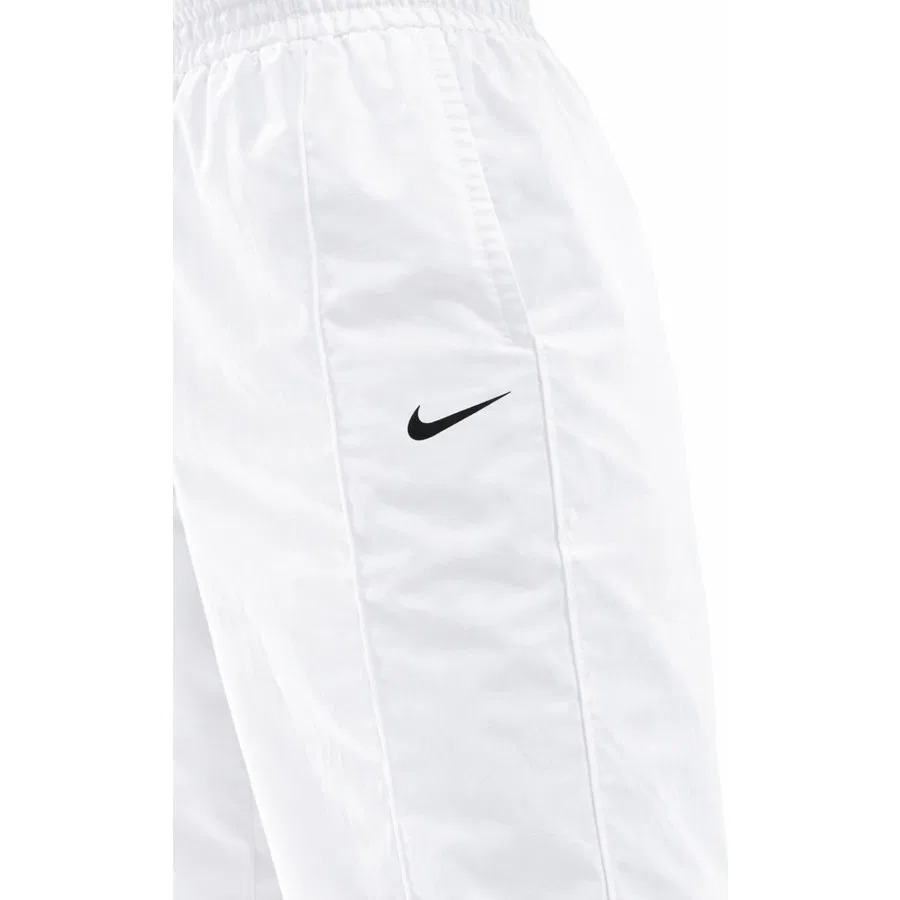 Женские парашютные штаны свободного кроя Trend Woven Baggy Nike, Белый — фото 4