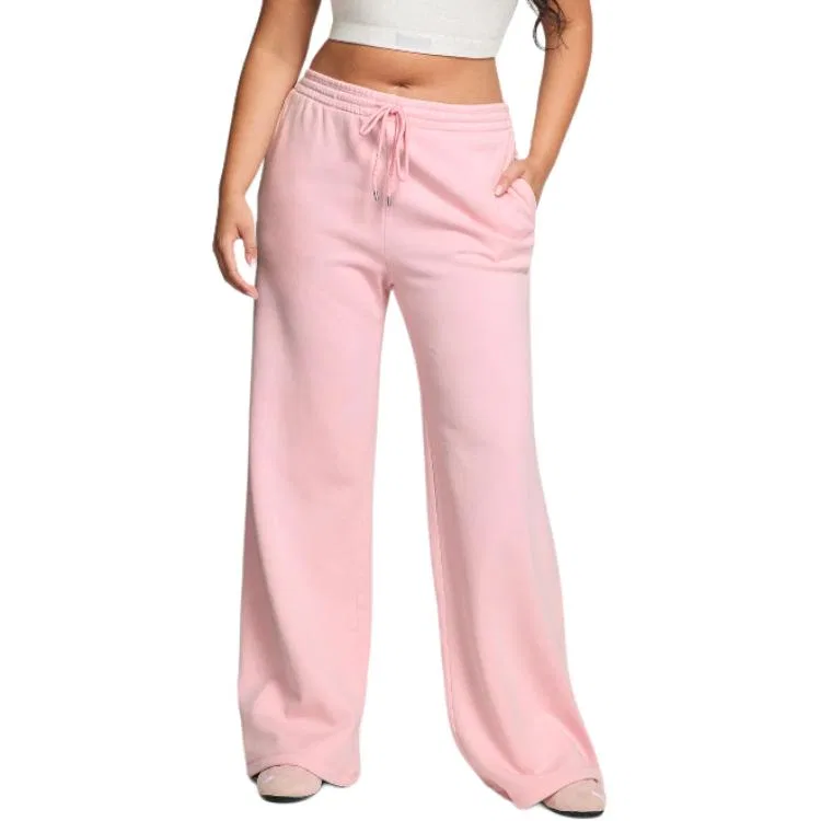 Женские трикотажные спортивные штаны с длинным рукавом Victoria's Secret, Pink — фото 3
