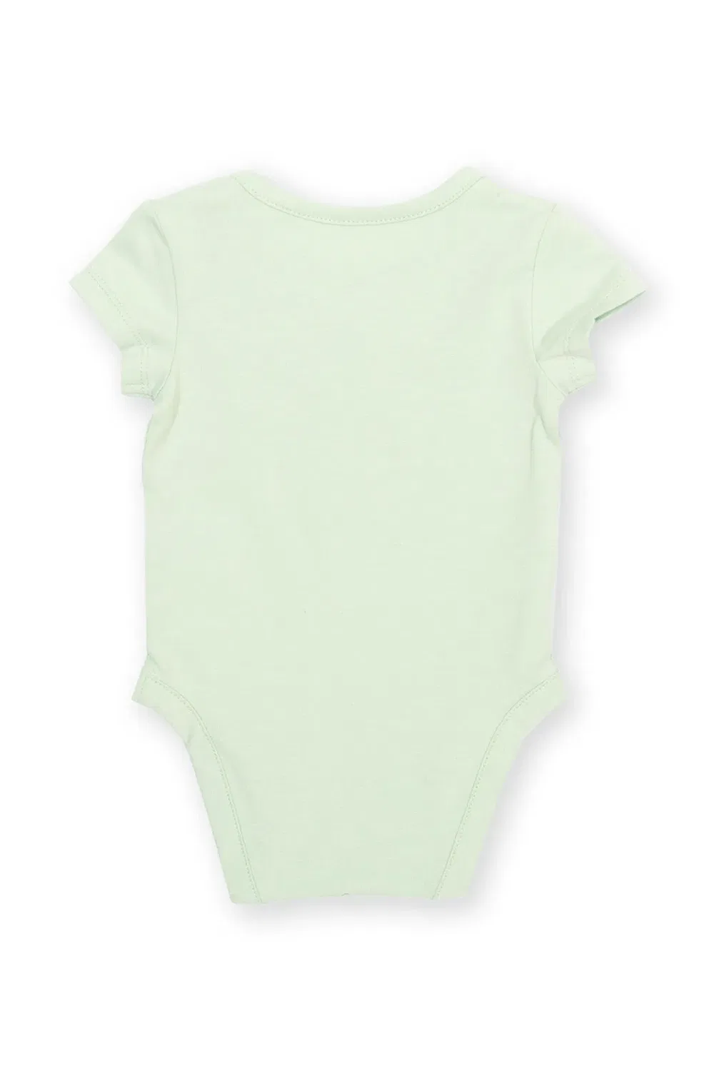 Детский боди с принтом Baby Baa Baa Quack Kite, Green — фото 4
