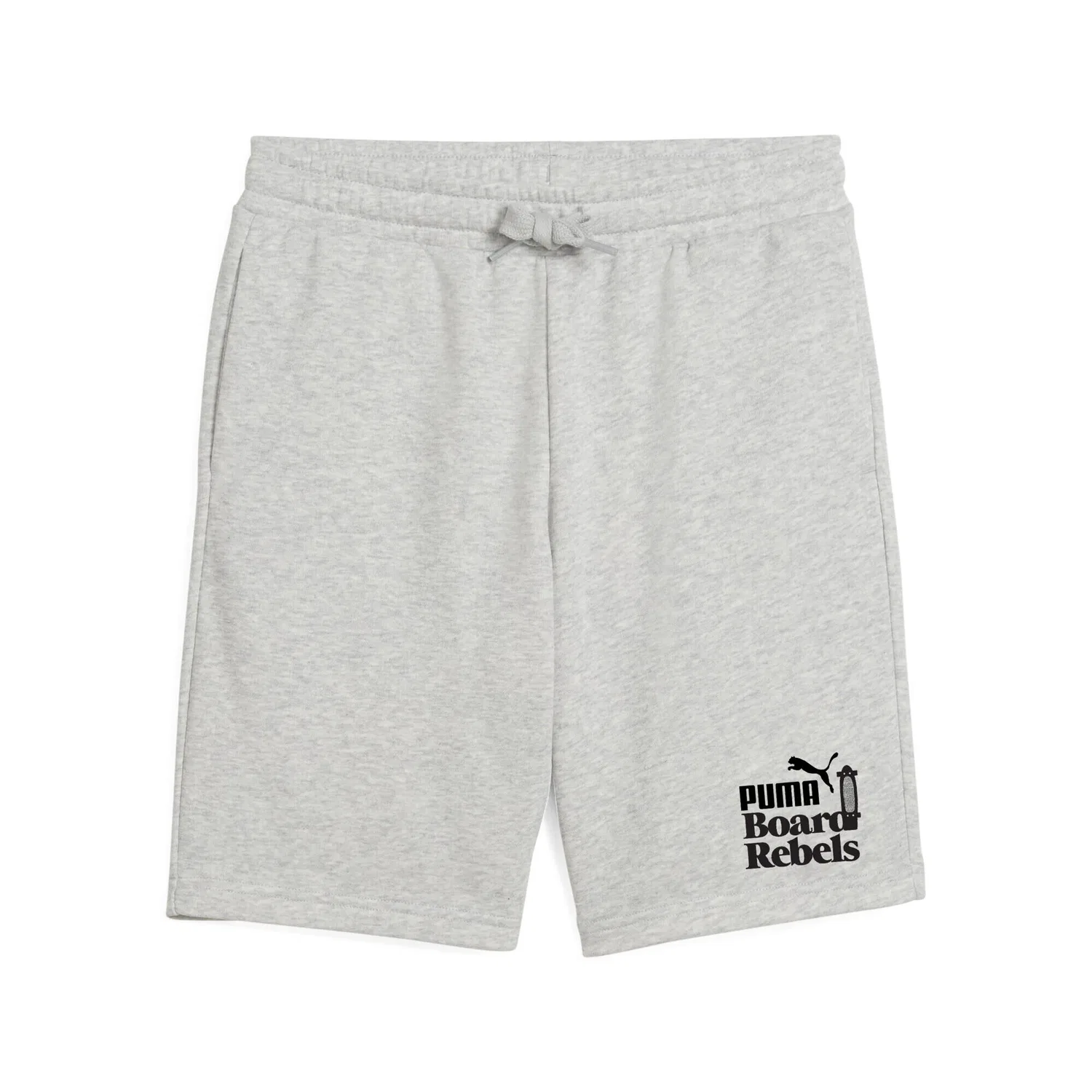 Детские удлиненные шорты с графическим принтом Mid 90s Puma, Grau Schwarz