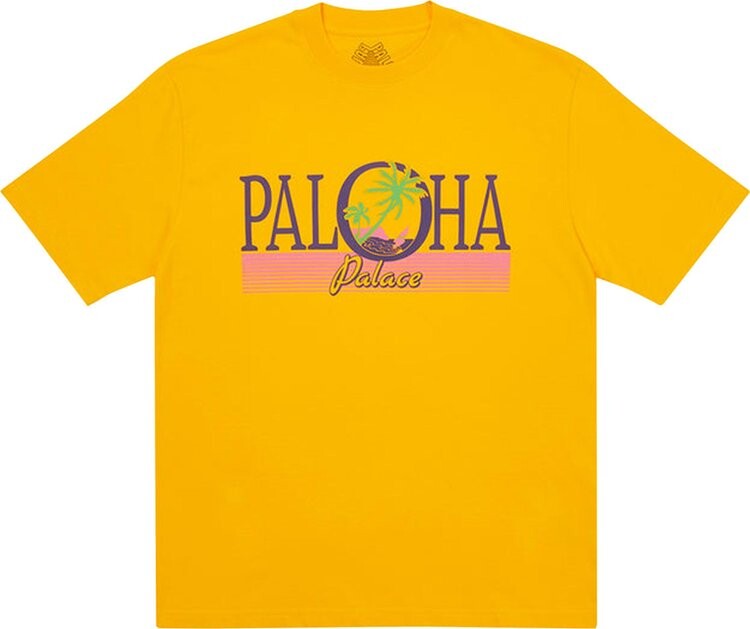 

Футболка Palace Paloha T-Shirt 'Yellow', желтый